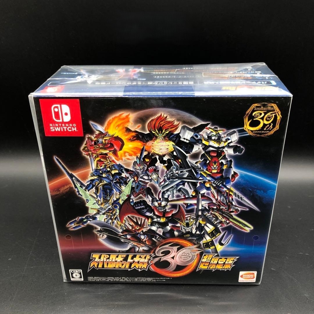 Nintendo Switch Super Robot Wars 30 Limited Edition Taisen Figure FedEx