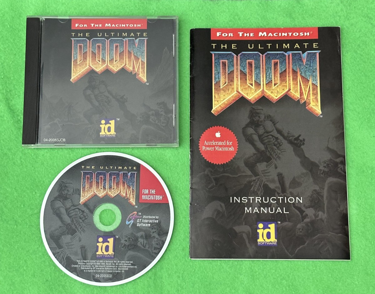 Rare : The Ultimate Doom (MACINTOSH Version) – Free Shipping.