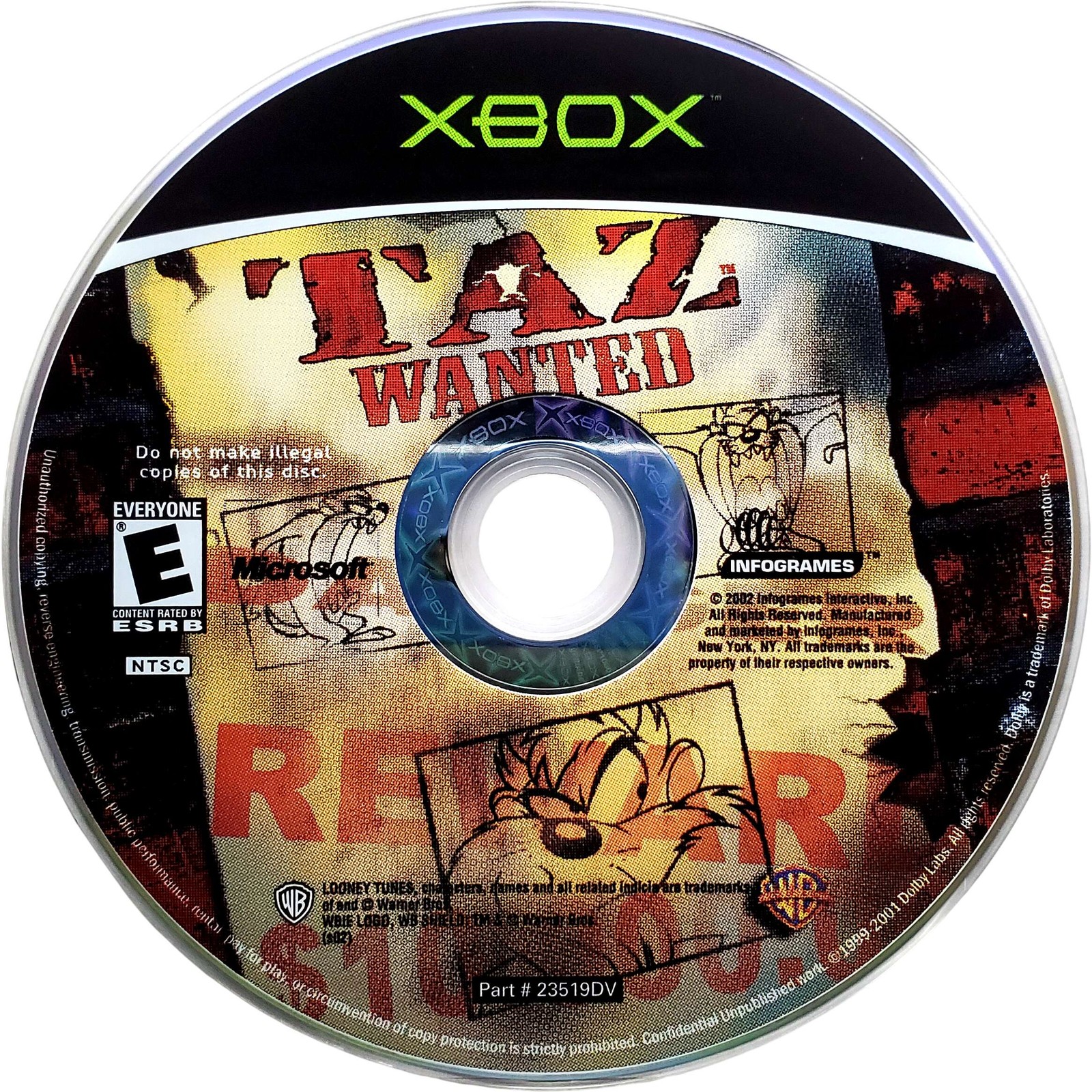 Taz Wanted – Microsoft Xbox Tested 1Y Guarantee