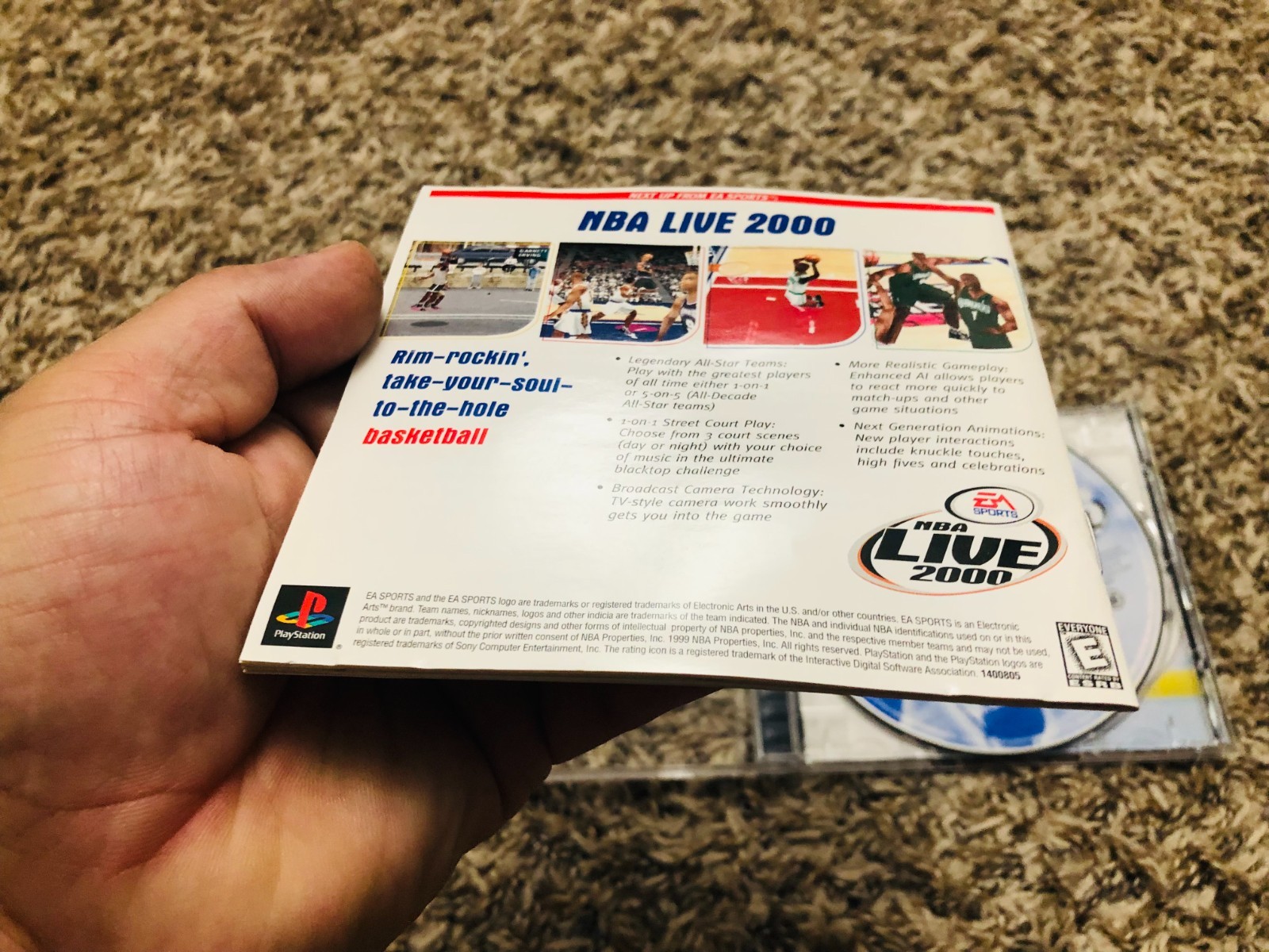 NHL 2000 (PlayStation 1, 2000) CIB COMPLETE W/ Reg Card TESTED