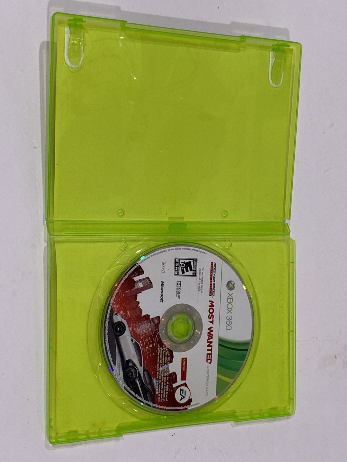 Need for Speed: Most Wanted (Xbox 360, 2012) Free Shipping