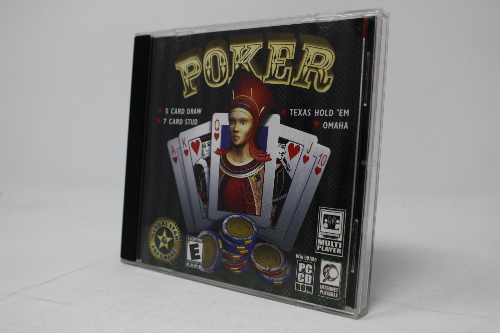 Poker – Global Star Software – Casino/Card Games – PC – W/ User Guide