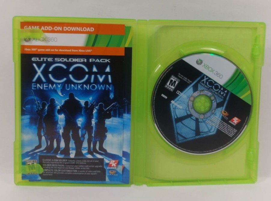 XCOM Enemy Unknown Xbox 360 Complete In Box Cib Manual