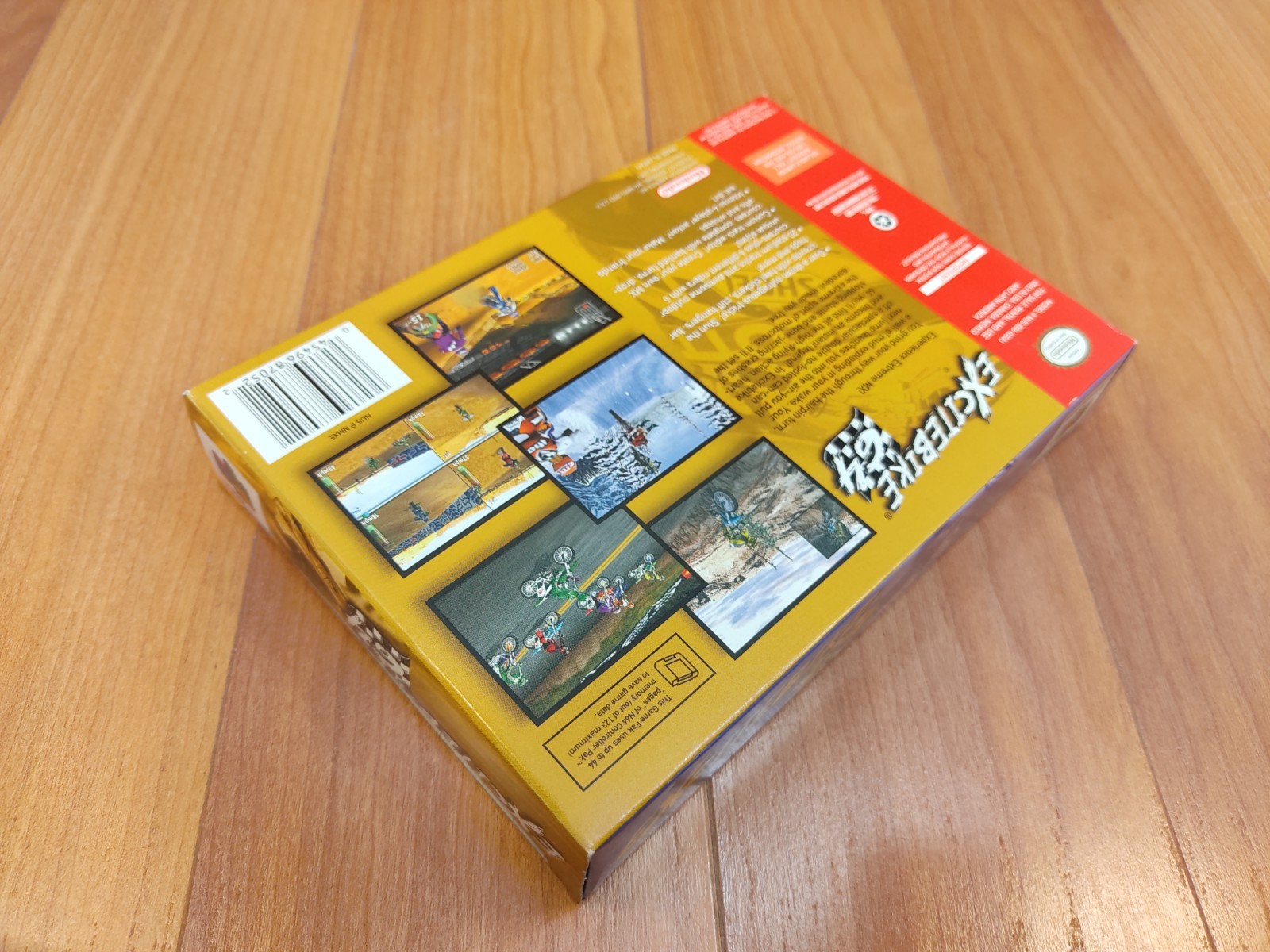 MINTY BOX CIB Excitebike 64 complete in nintendo n64 CLEAN Collector lot vgc