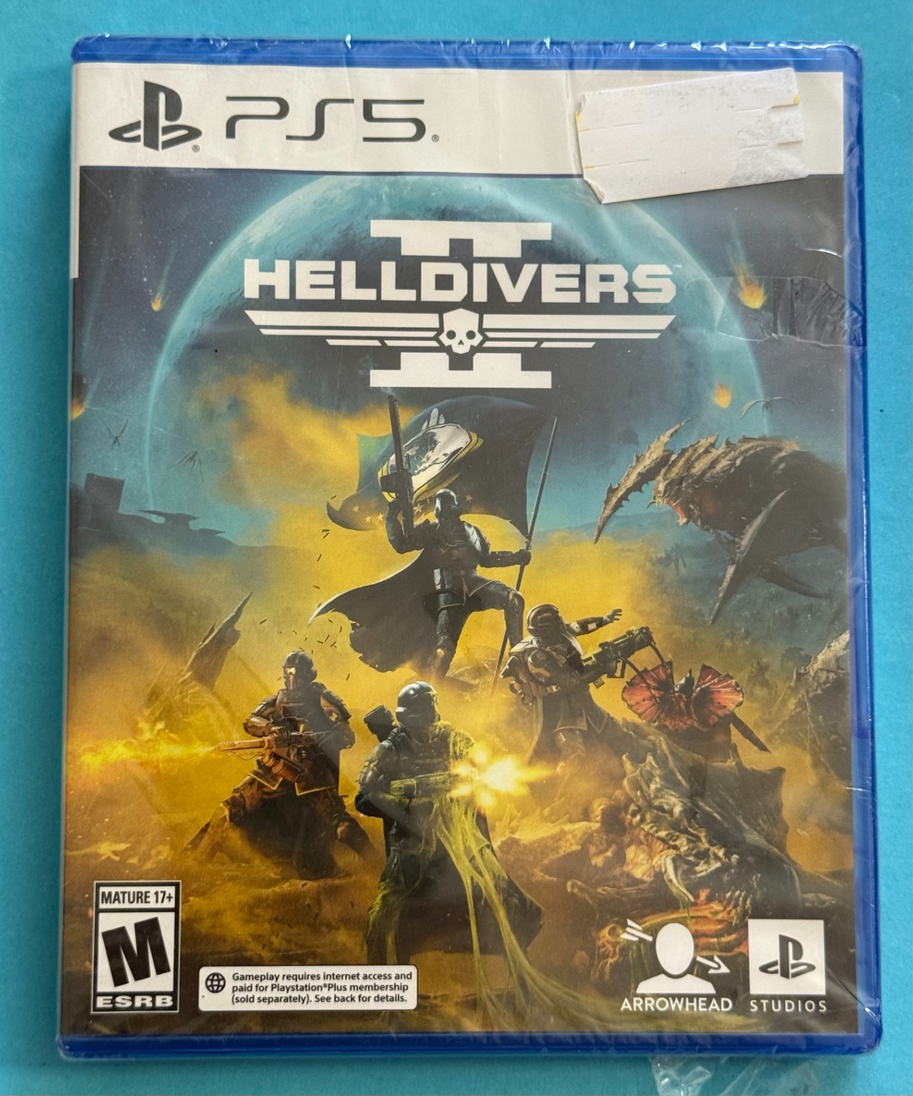 Helldivers 2 – Sony PlayStation 5 New/Sealed (torn wrap, small case scratch)