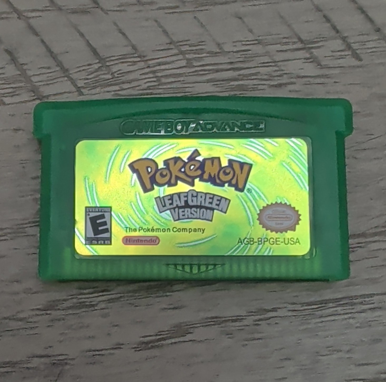 Nintendo Pokémon LeafGreen Version Game Boy Advance Cartridge NTSC-U/C E