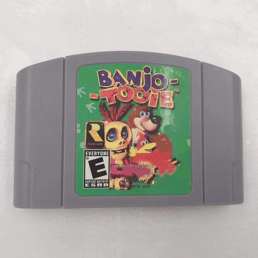 USA Version BANJO-TOOIE Video Games for Nintendo 64 Console