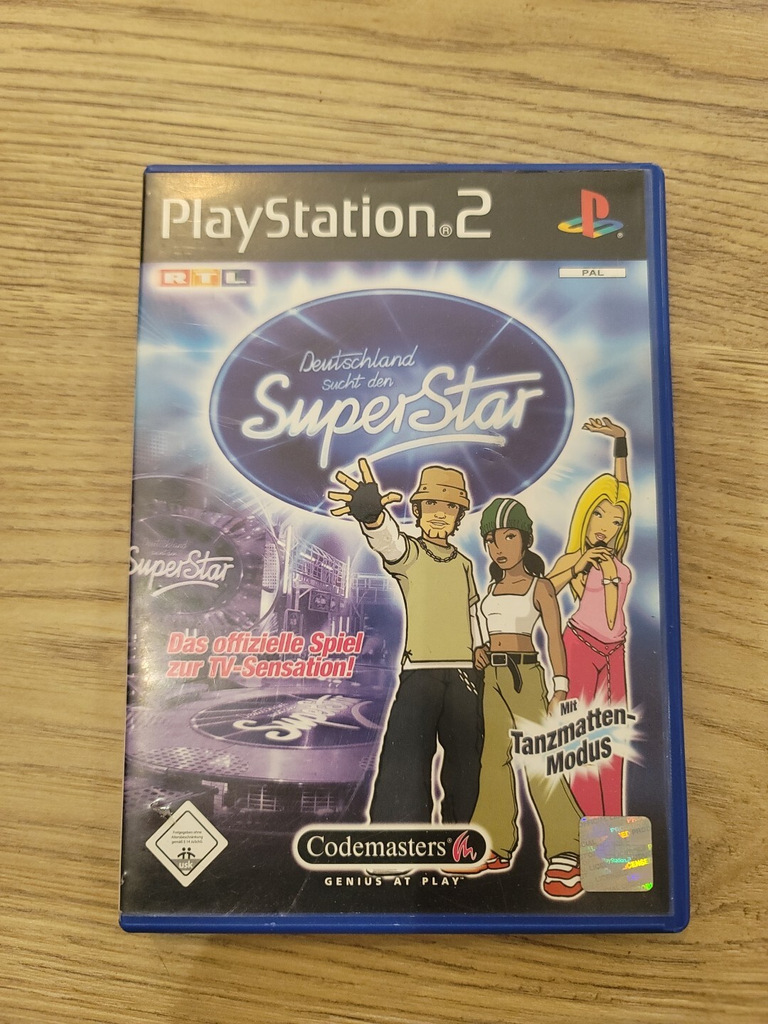 Deutschland sucht den Superstar PS2 Playstation 2 PAL READ!!!