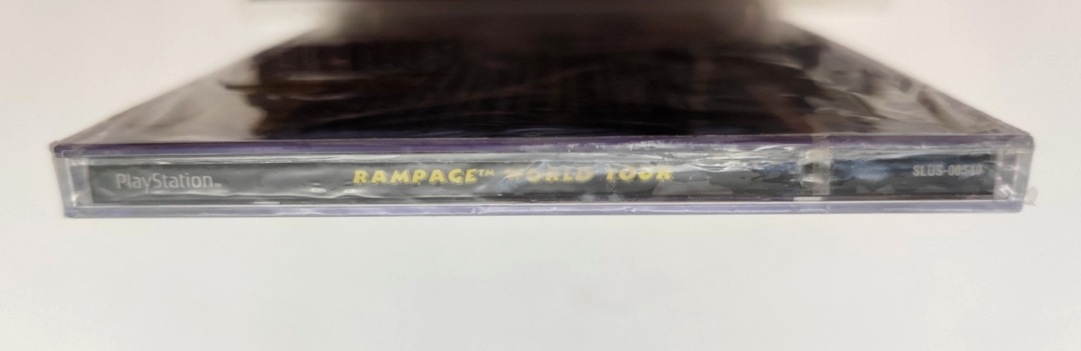 Rampage World Tour (Sony PlayStation 1 PS1, 1997) BRAND NEW Factory Sealed!