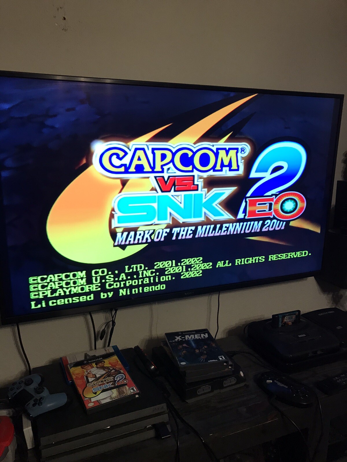 Capcom vs SNK 2 EO (Nintendo GameCube, 2002) No Manual, Authentic And Tested