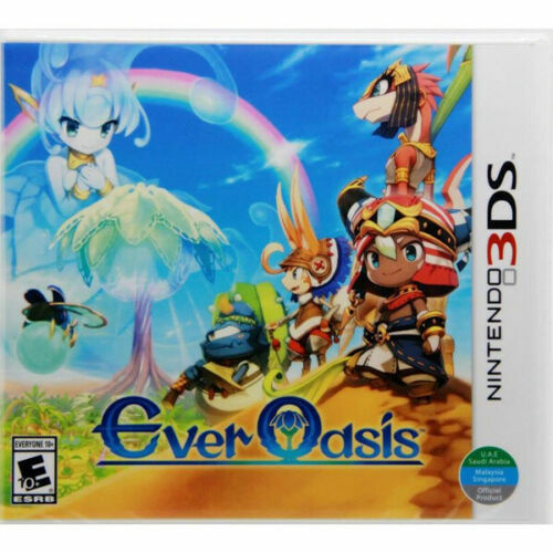 Ever Oasis – Nintendo 3DS – Brand New Factory Sealed – World Edition