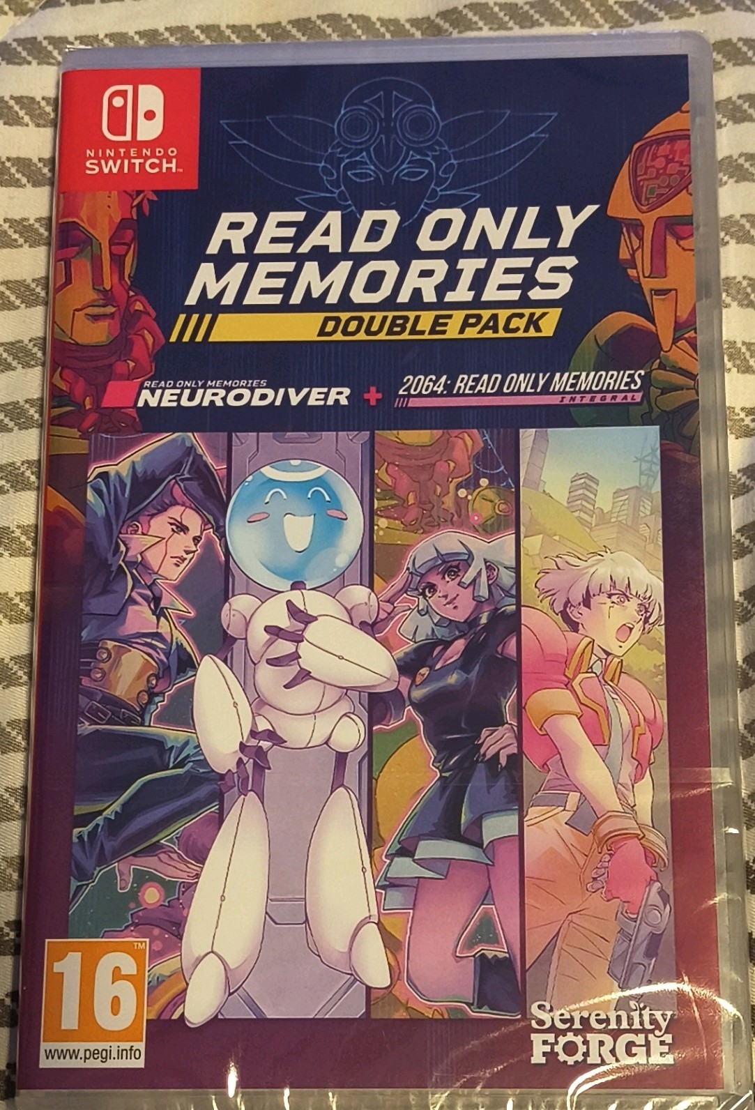 Serenity Forge Read Only Memories Double Pack Switch PAL PEGI 16 2024