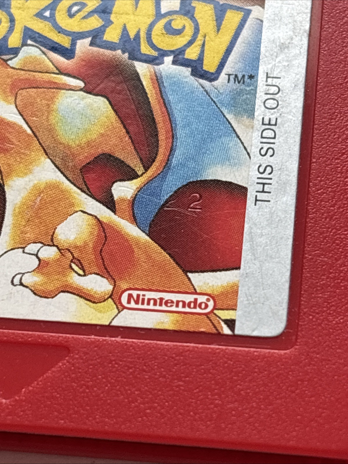 Pokemon Red Version (Nintendo Game Boy, 1999) GBC Authentic New Battery Works