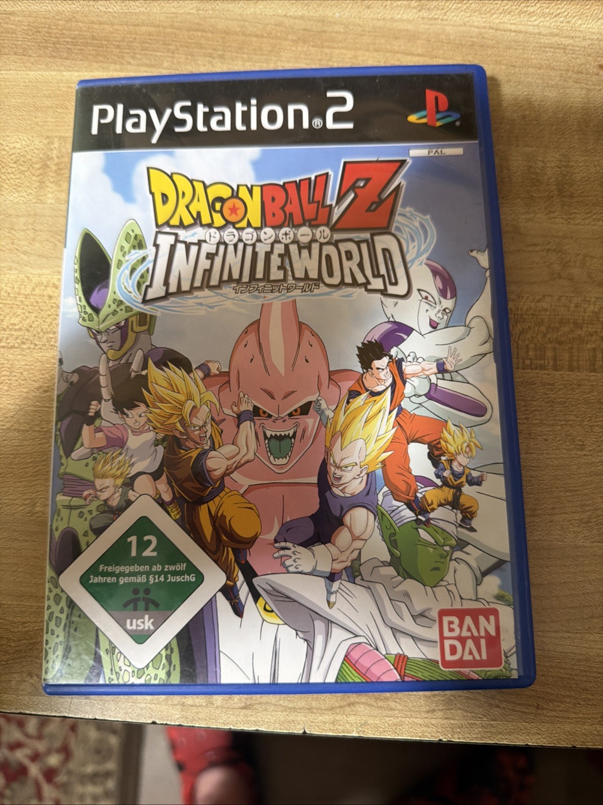 Dragon Ball Z Infinite World PAL English French Sony PS2 CIB Dragonball