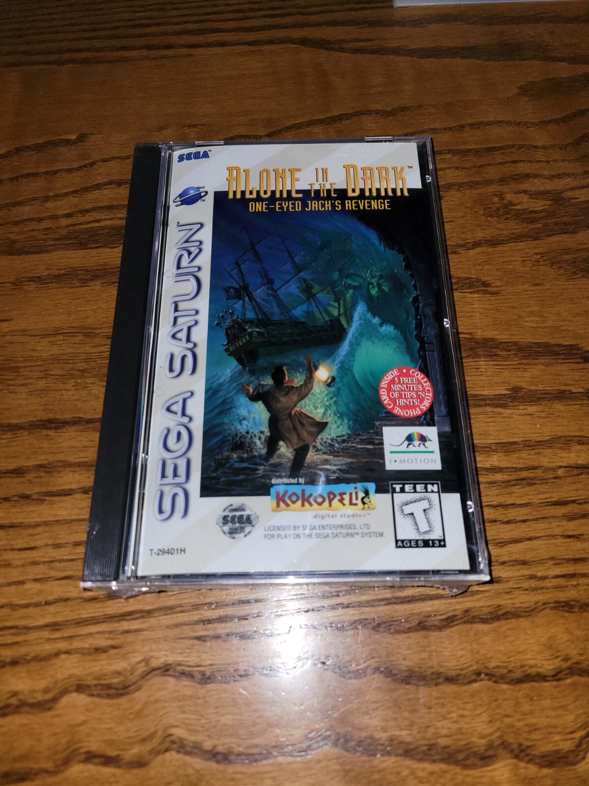 Alone in the Dark: One-Eyed Jack’s Revenge Sega Saturn 1996 New Factory Sealed!