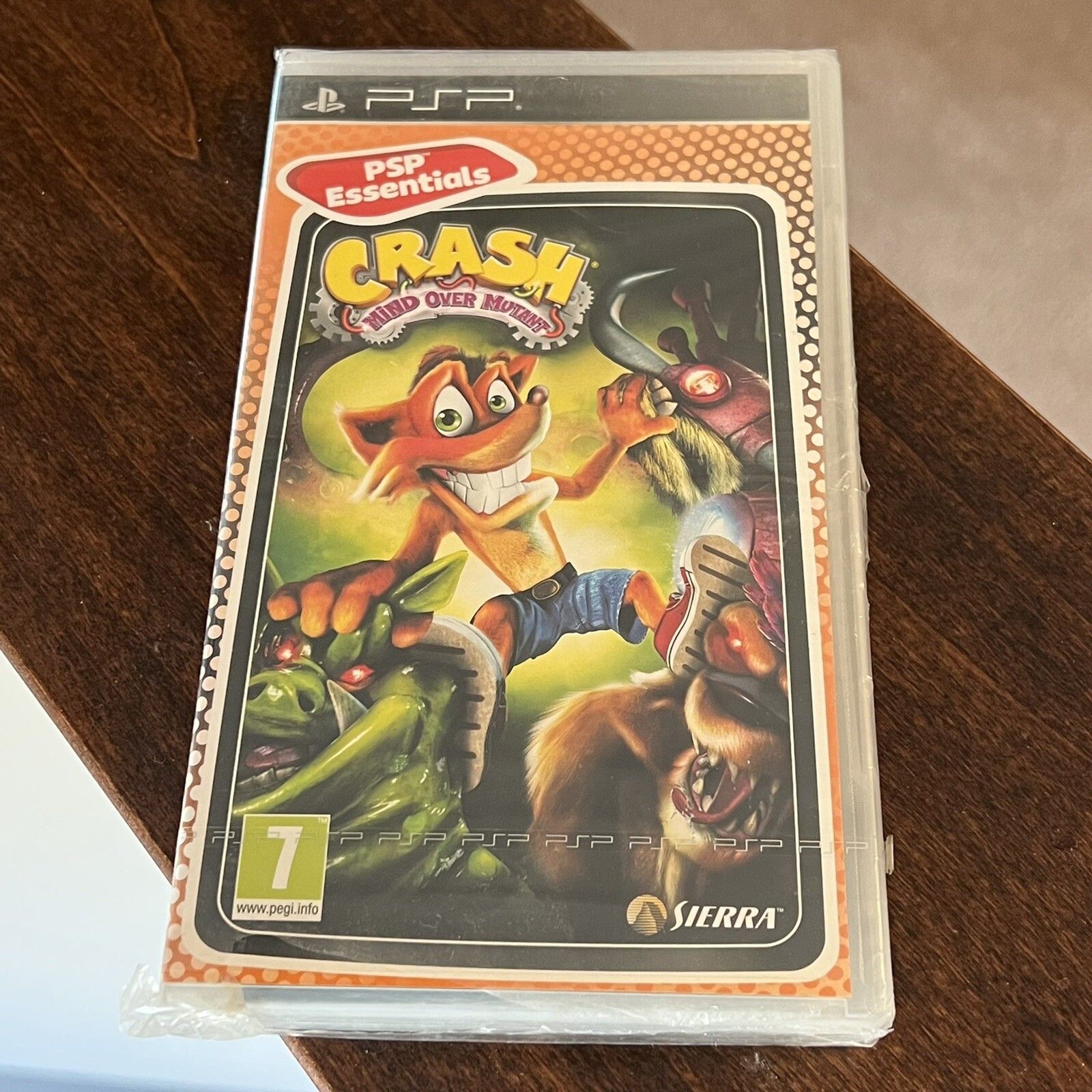 BRAND NEW Crash: Mind Over Mutant (Sony PSP, 2008) Region Free Import