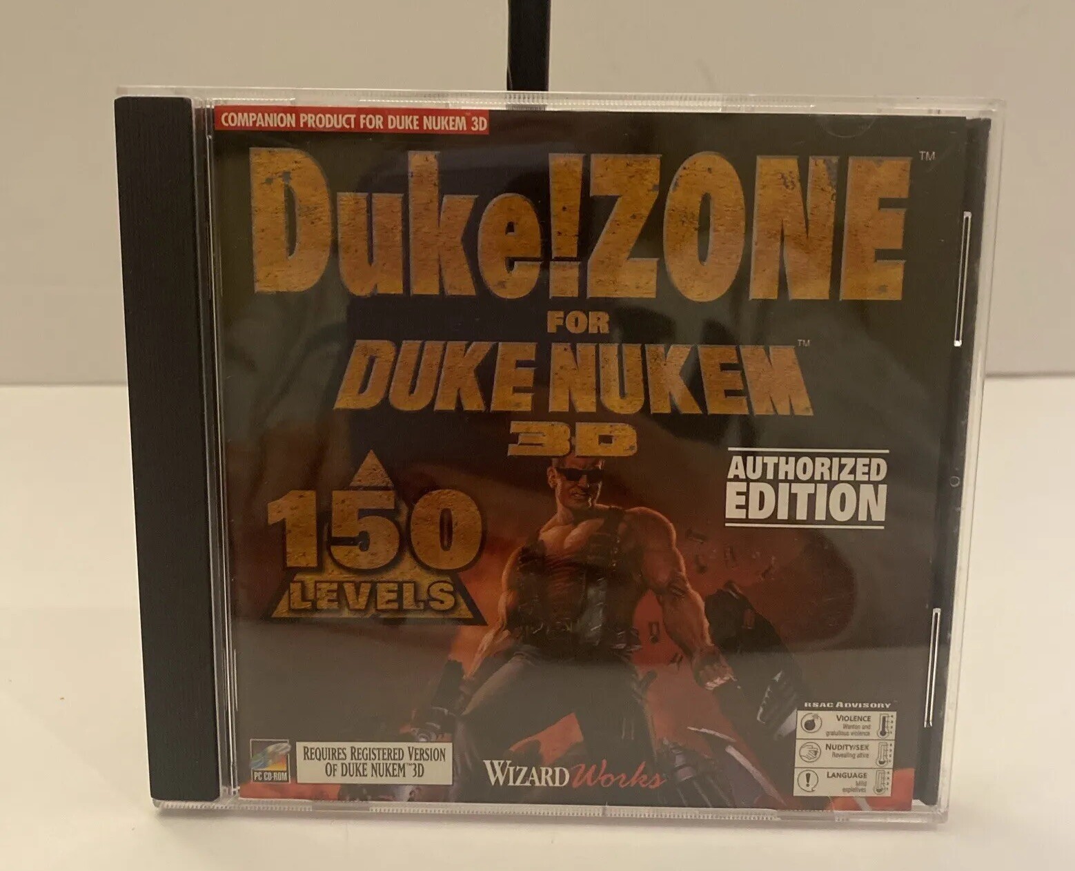 Duke!Zone For Duke Nukem 3D PC-CD ROM Game Authorized Expansion GUC 1996