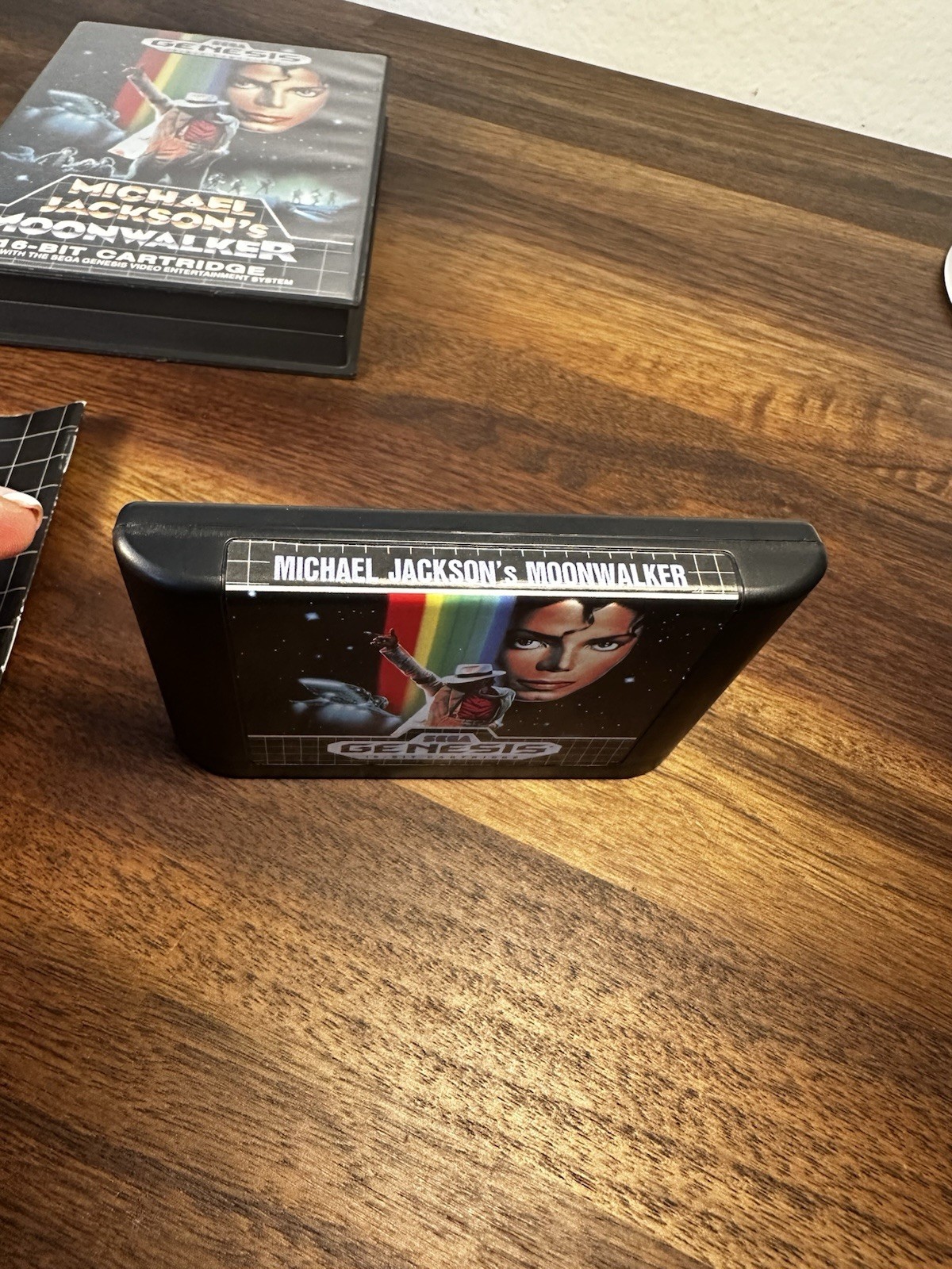 Michael Jackson’s Moonwalker SEGA Genesis PAL version CIB Complete Manual RARE