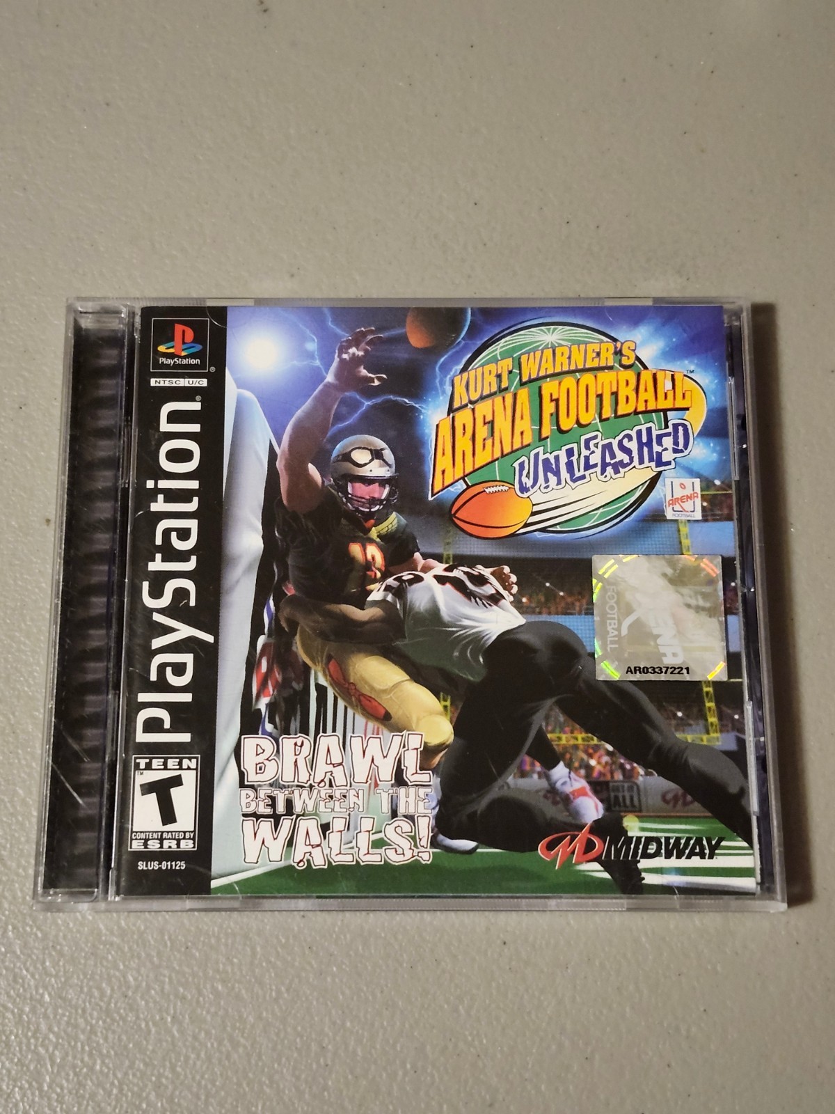 Kurt Warner’s Arena Football Unleashed Ps1 PlayStation 1 CIB