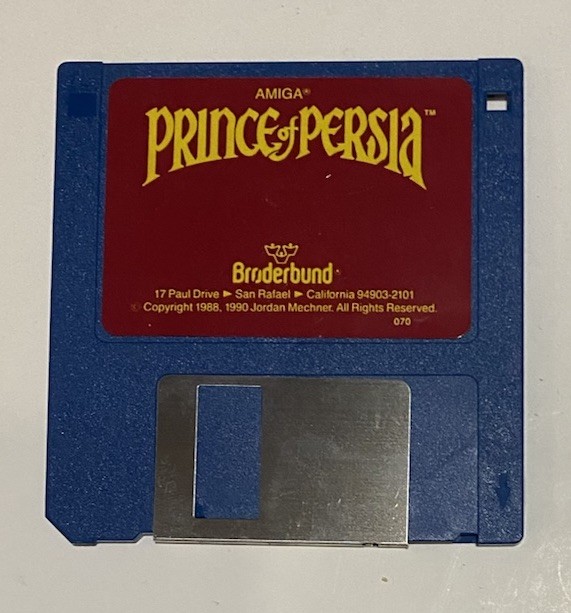 Prince of Persia – Commodore Amiga – Brøderbund [RARE] (Disc Only, 1990)