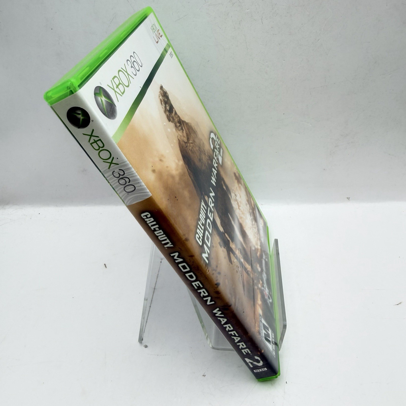 Xbox 360 Gears Of War 2 Battlefield BC2 Mass Effect 2 COD MW2 Lot Of 4 Games