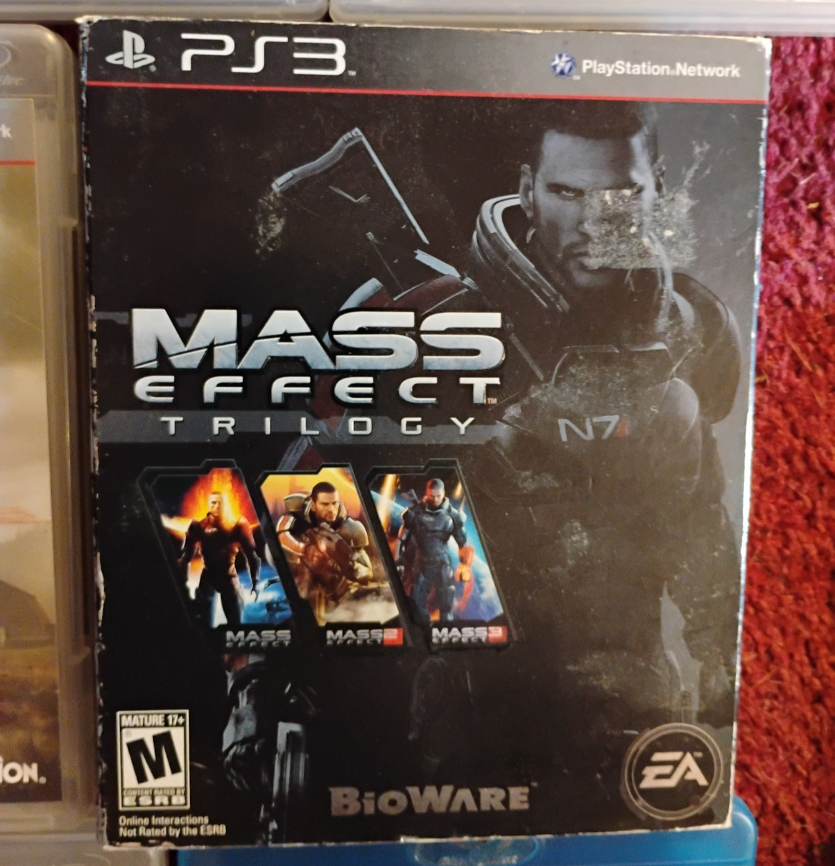 Mass Effect Trilogy (Sony PlayStation 3, 2012)