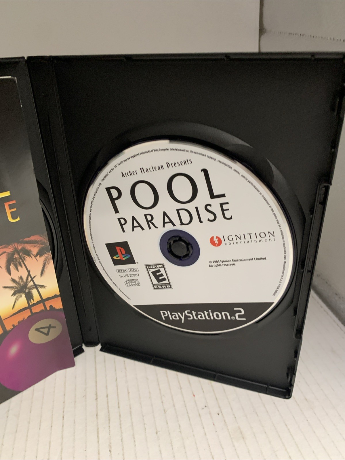 Pool Paradise (Sony PlayStation 2, 2004) Complete See Pics More Games In Store