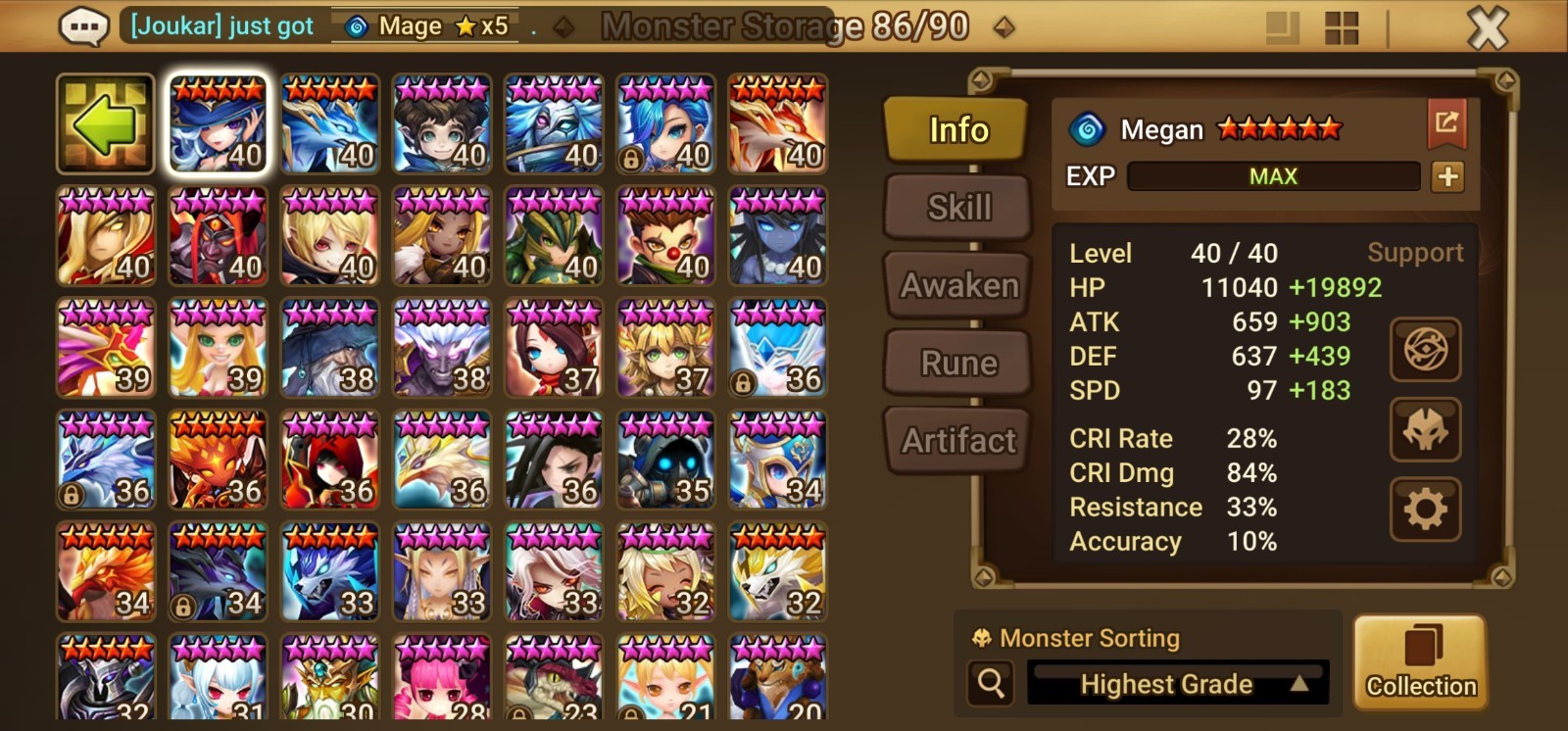 Summoners War Global 5LD5: 🔥** YINYANG DEMONS** / C2/P1/P2