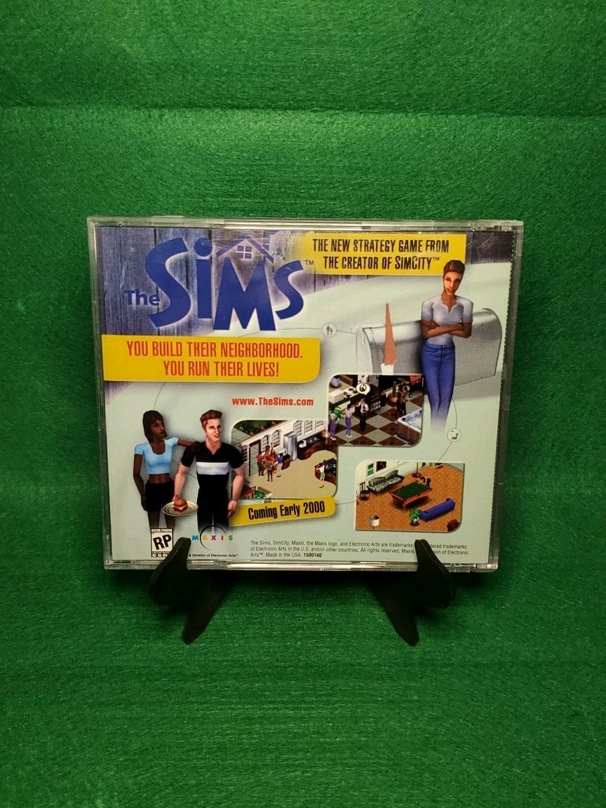 SimCity 3000 PC CD ROM 1998 Maxis EA City Building Simulation Game Tested Works