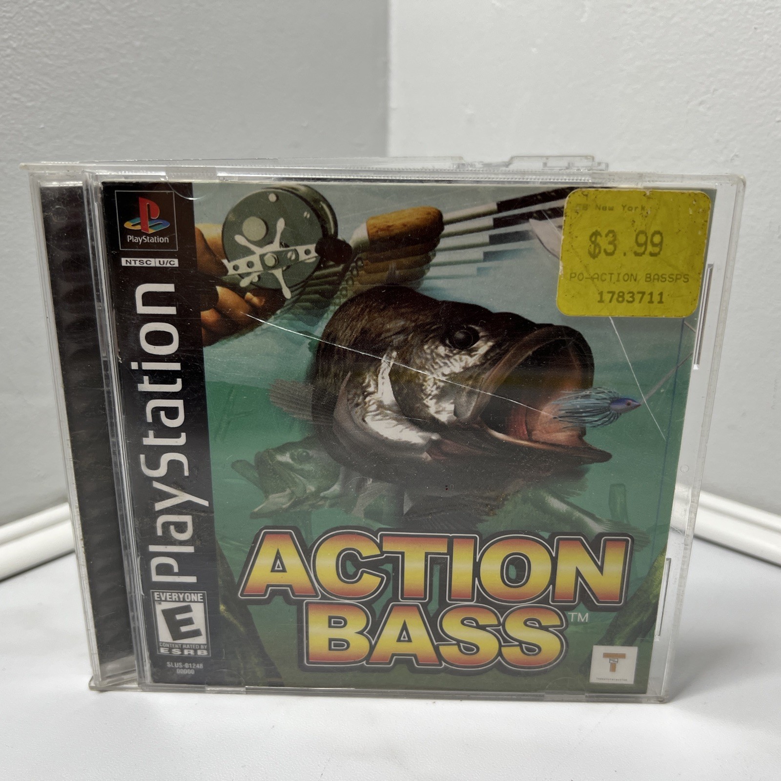 Action Bass PlayStation 1 PS1 CIB Complete TESTED WORKING