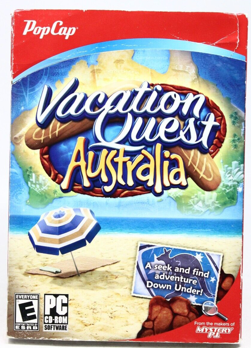 Vacation Quest: Australia (PC, 2012)