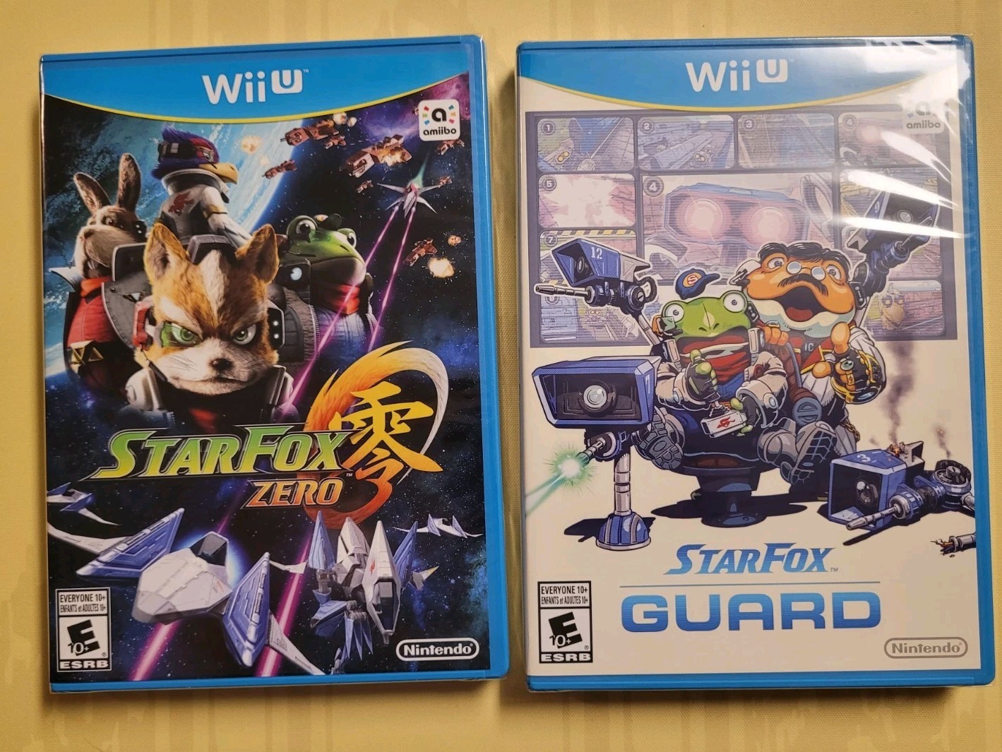 (New, Sealed) Star Fox Zero + Star Fox Guard 2-Pack for Nintendo Wii U