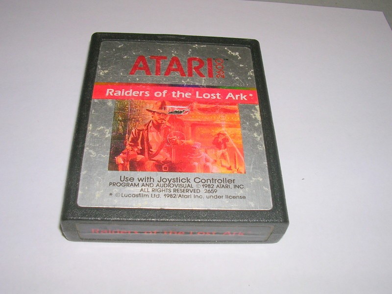 Riaders of the Lost Ark – Atari 2600 – Vintage Game Cartridge