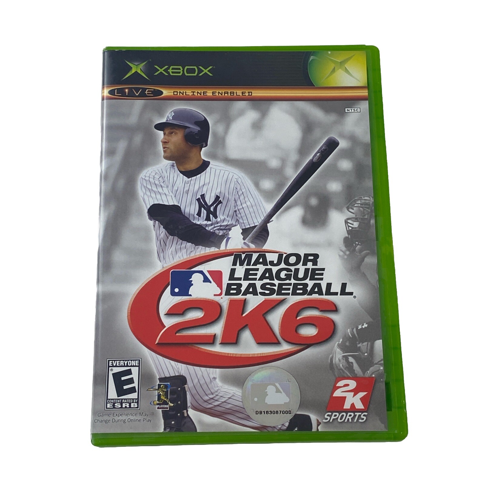 Major League Baseball 2K6 (Microsoft Xbox 2006) Complete Case, Disc & Manual
