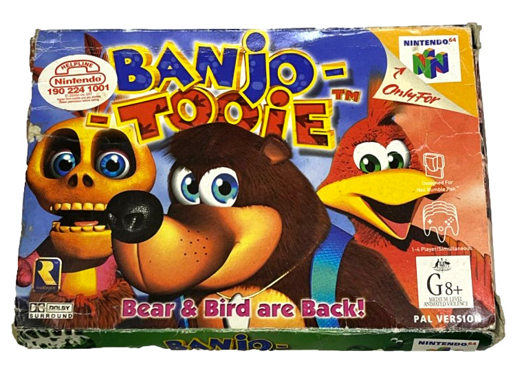 Banjo-Tooie Nintendo 64 N64 Boxed PAL *Complete*