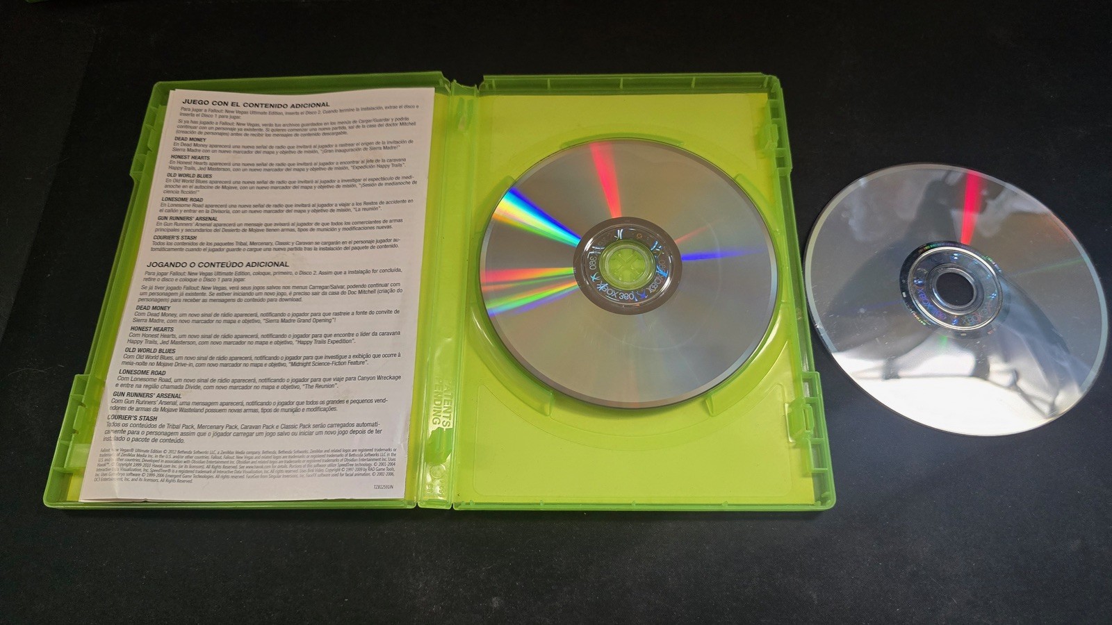 Fallout: New Vegas Ultimate Edition Microsoft Xbox 360 EX+NM cond COMPLETE-!