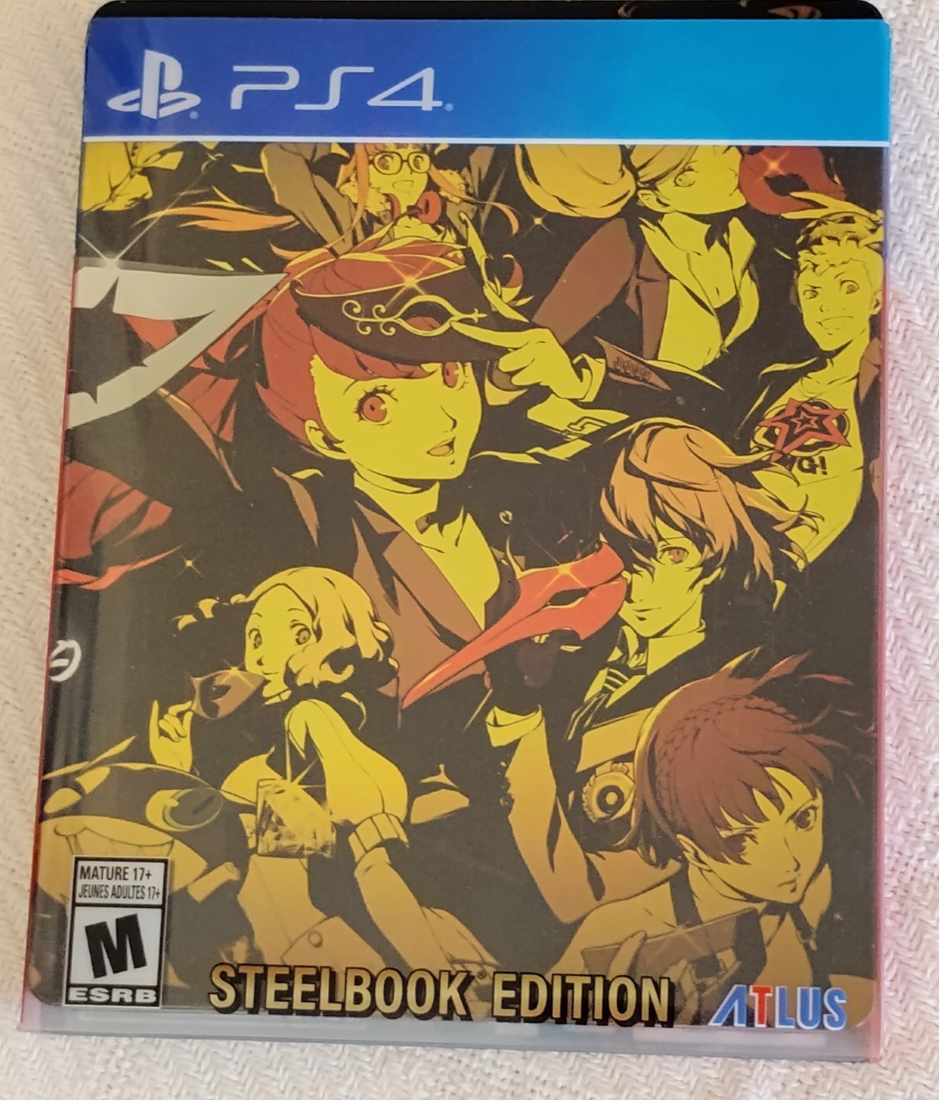 Persona 5 Royal Edition Steelbook (NO GAME!) – Pro Case Slipcover Insert