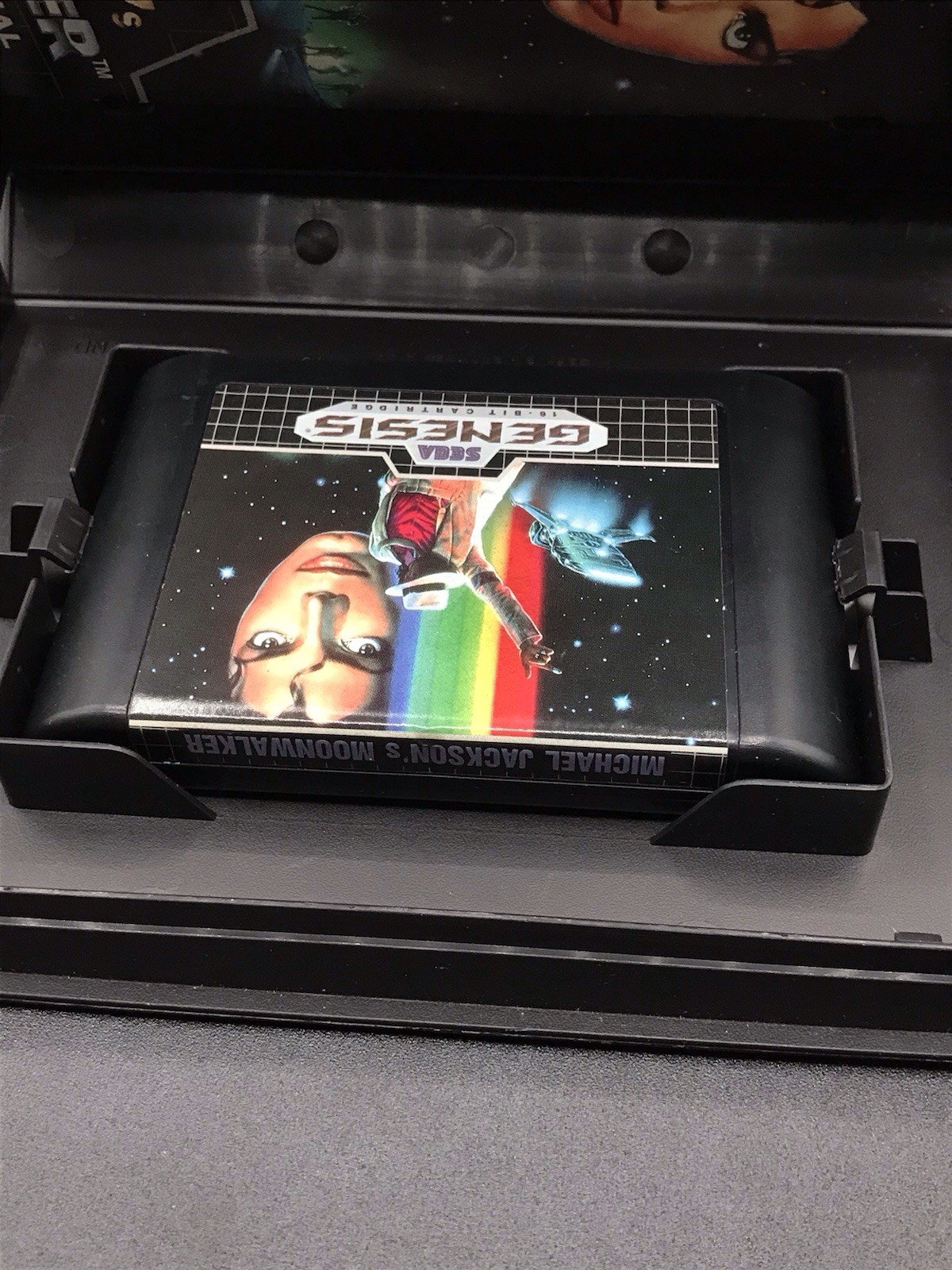 Michael Jackson’s Moonwalker – Rare Triumph variant 1st print – Sega Genesis