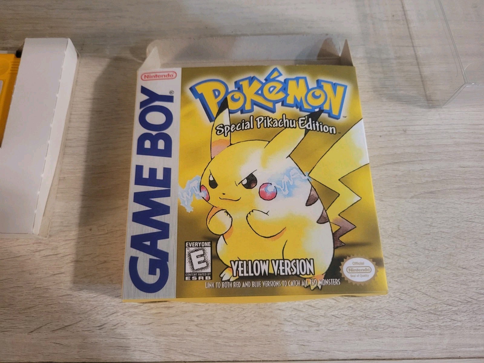 Pokemon Yellow Version – Authentic – Comes With Box, Insert, And Plastic