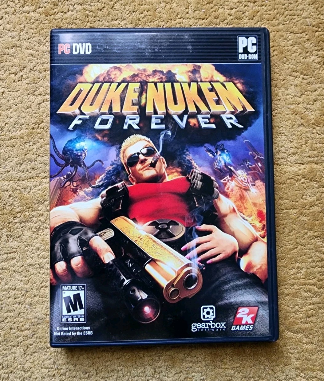 Duke Nukem Forever (PC DVD-ROM, 2011) CIB w/ Key