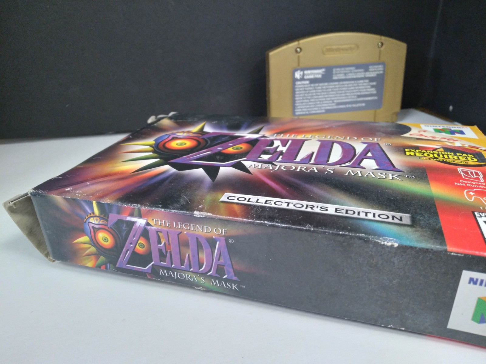THE LEGEND OF ZELDA: MAJORA’S MASK (N64) *CIB* [SIG. REQ. & INSURANCE]