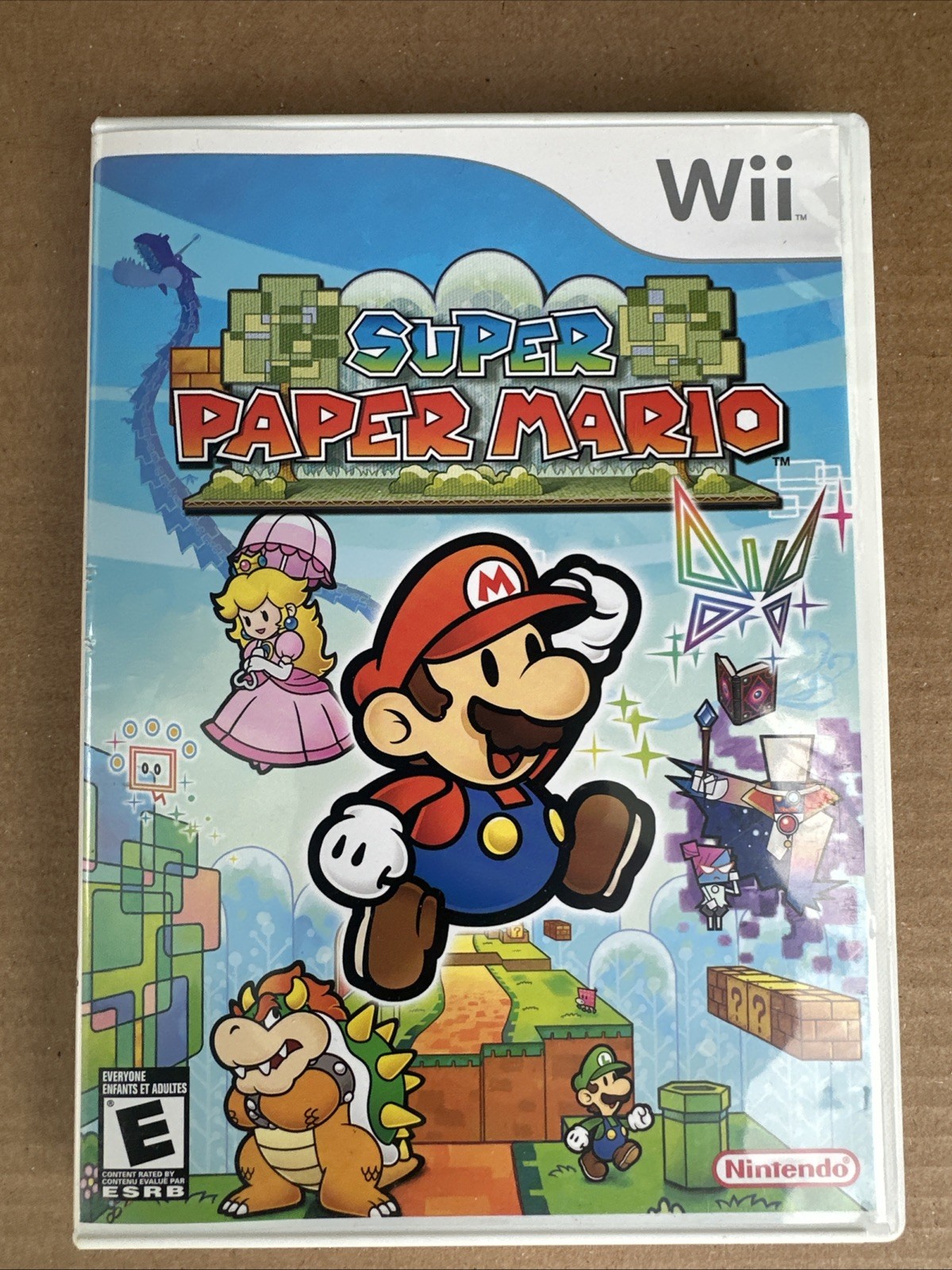 Super Paper Mario (Nintendo Wii, 2007) CIB Complete – W manual/inserts – TESTED