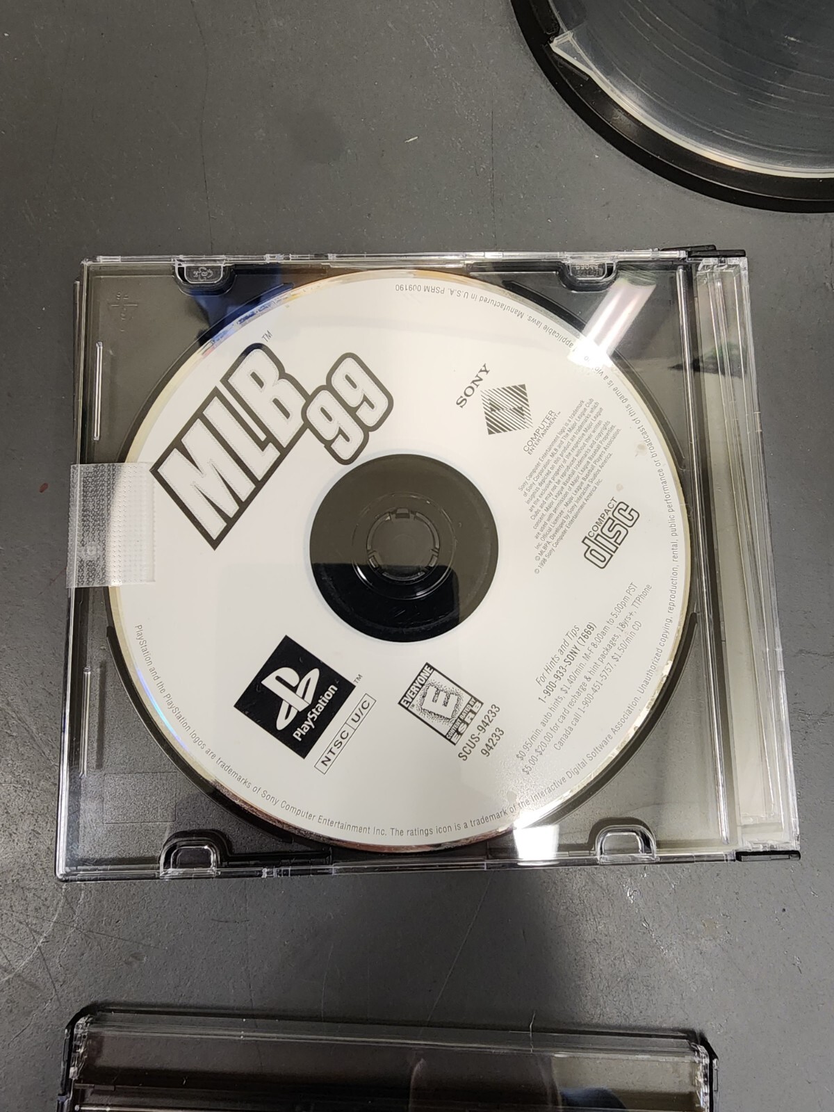 Sony PlayStation (PS1) MLB 99 – Disc Only
