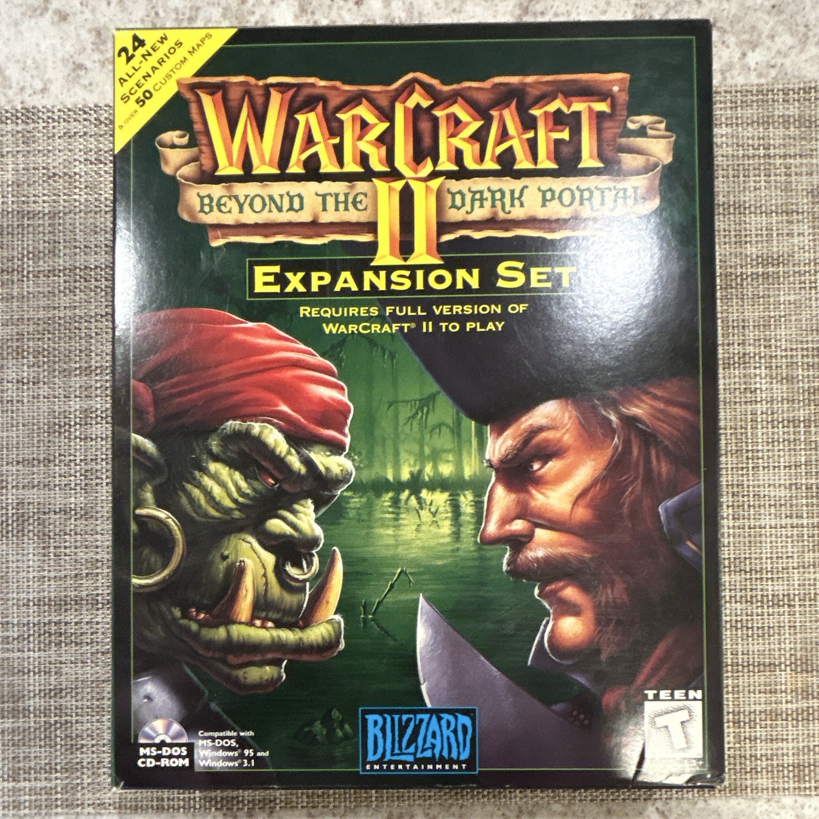 Blizzard Warcraft II: Beyond the Dark Portal Expansion Pack (PC)