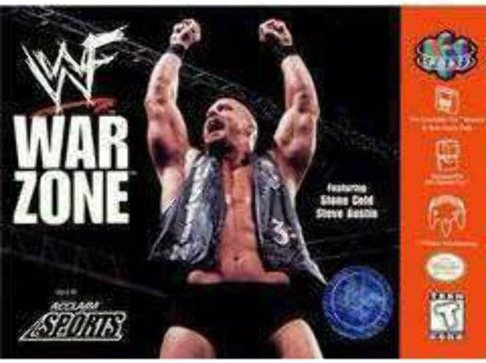 Acclaim Sports WWF War Zone Multiplayer Wrestling Nintendo 64 NTSC-U/C