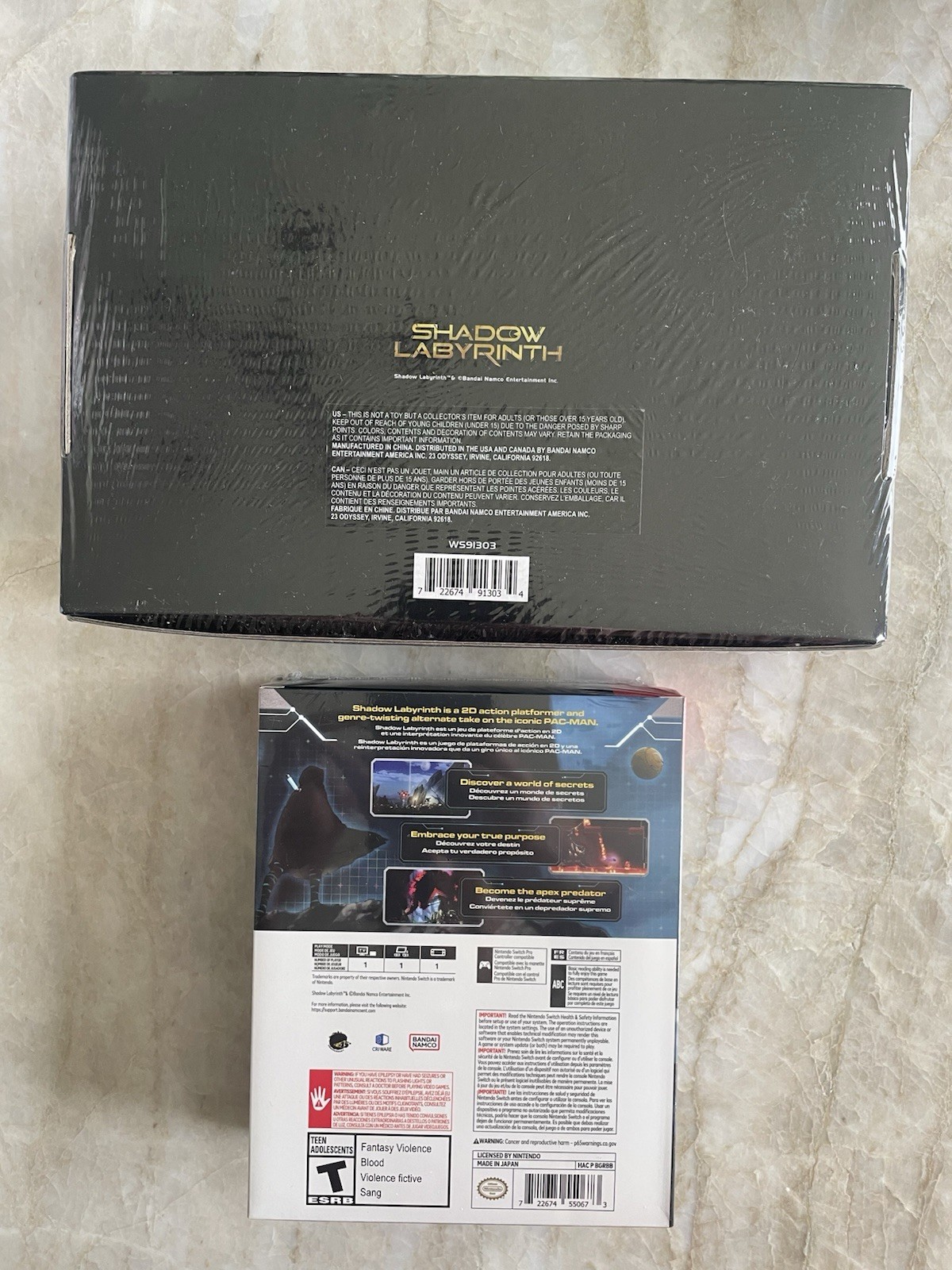Shadow Labyrinth Collector’s Edition Nintendo Switch w/ Physical Disc