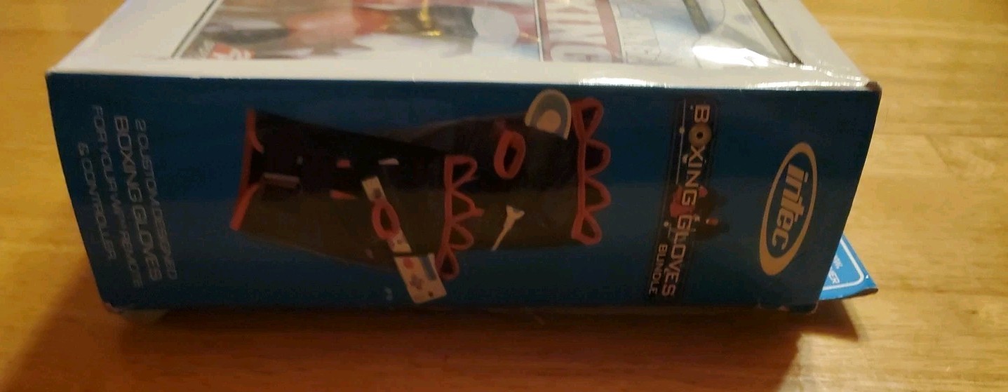 Don King Boxing Gloves Bundle Nintendo Wii 2009 Excellent Condition