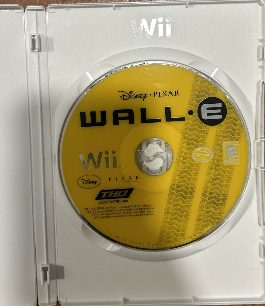 WALL-E (Nintendo Wii, 2008) Tested / No Manual