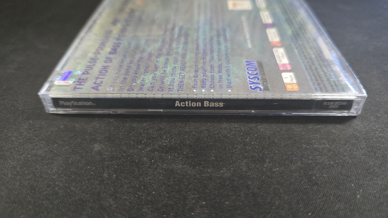 Action Bass Black Lbl Take 2 Interactive Sony Playstation 1 PS1 BRAND NEW SEALED