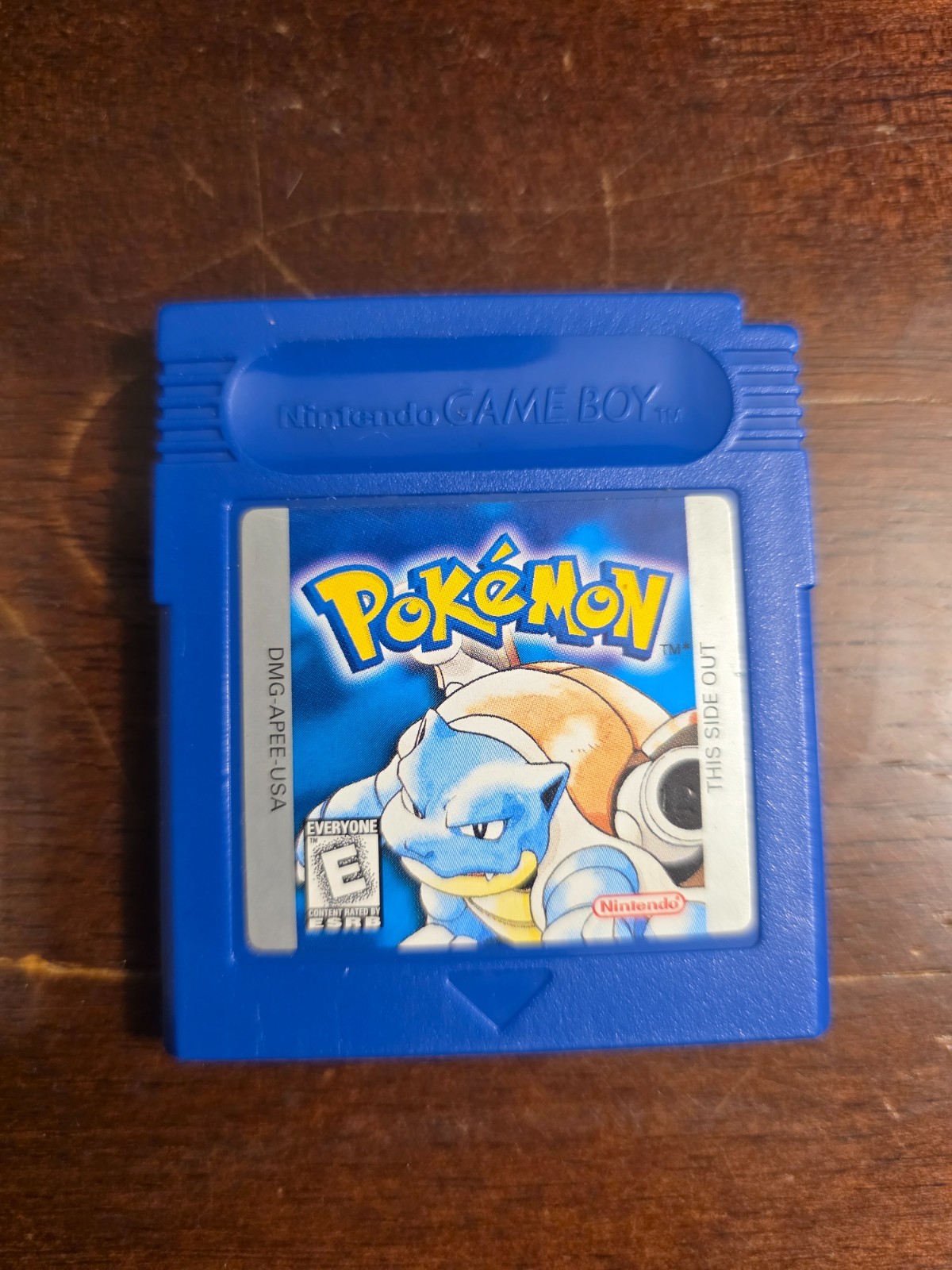 Game Boy Pokemon Blue – Tested – DMG-APEE-USA Original Owner – Still Saves